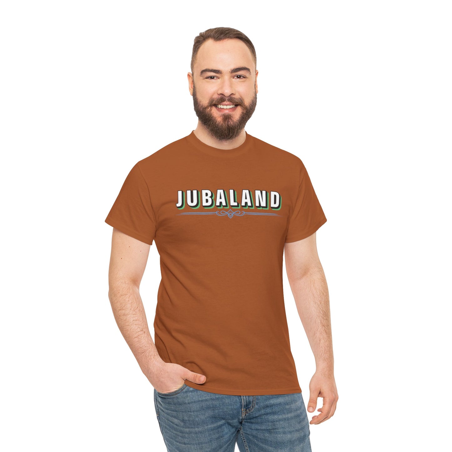 Jubaland Somali Unisex Heavy Cotton Tee Express Delivery available