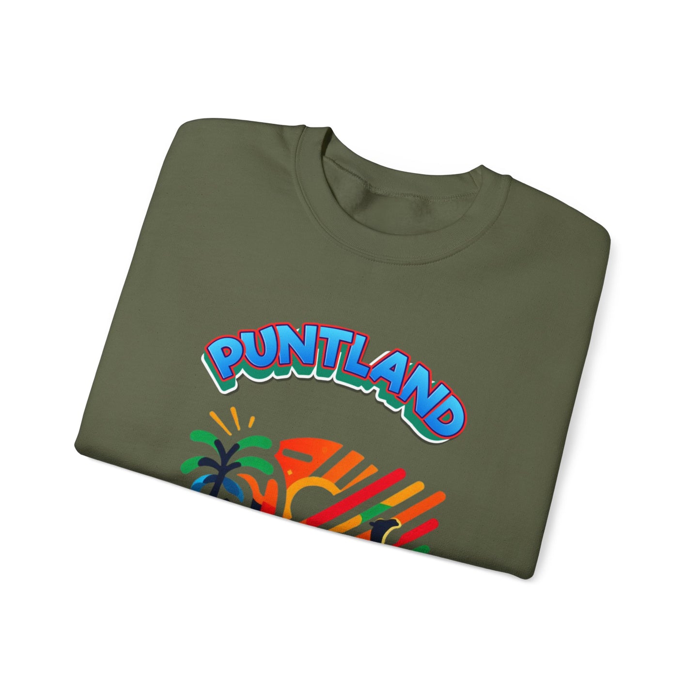 Puntland Somali Unisex Heavy Blend™ Crewneck Sweatshirt