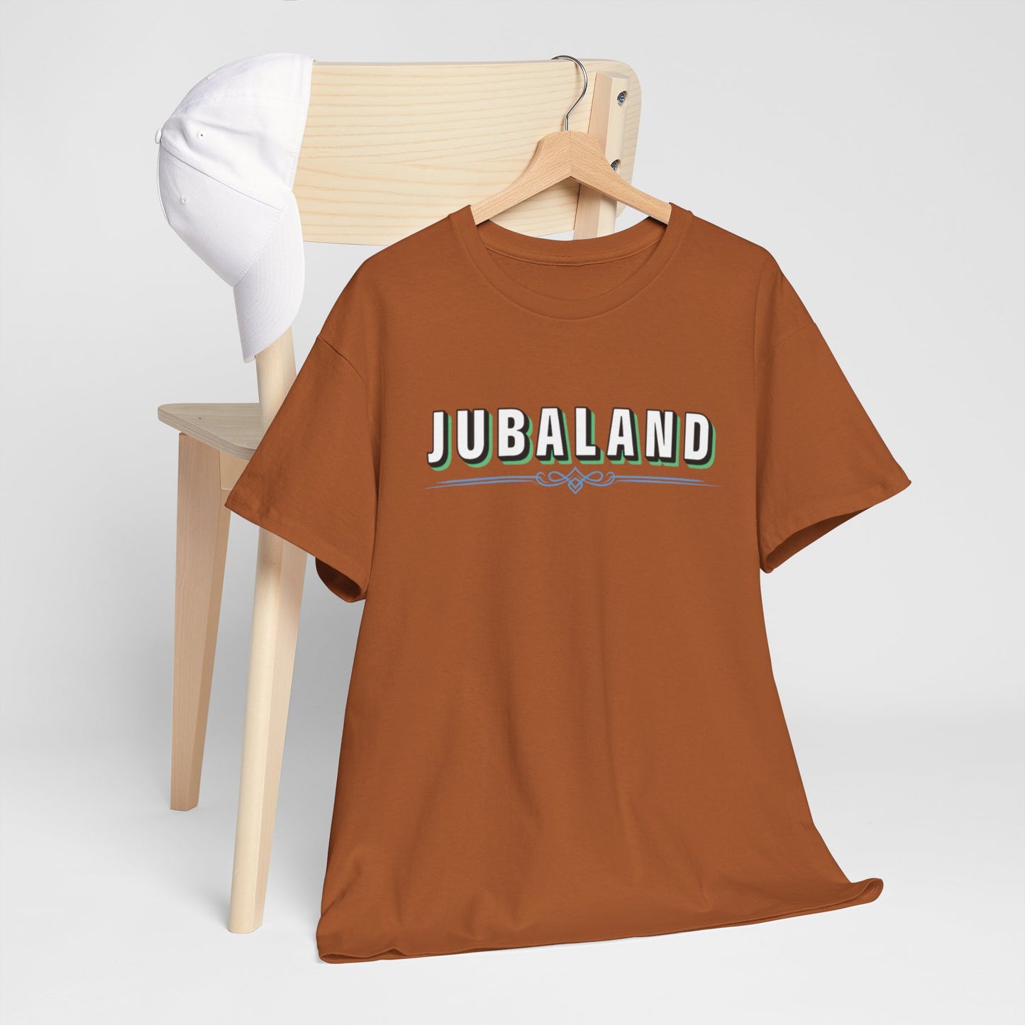 Jubaland Somali Unisex Heavy Cotton Tee Express Delivery available