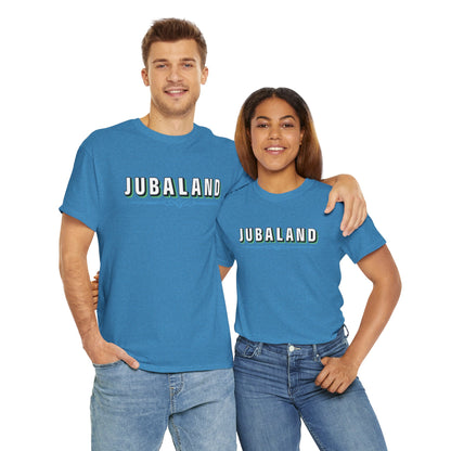 Jubaland Somali Unisex Heavy Cotton Tee Express Delivery available