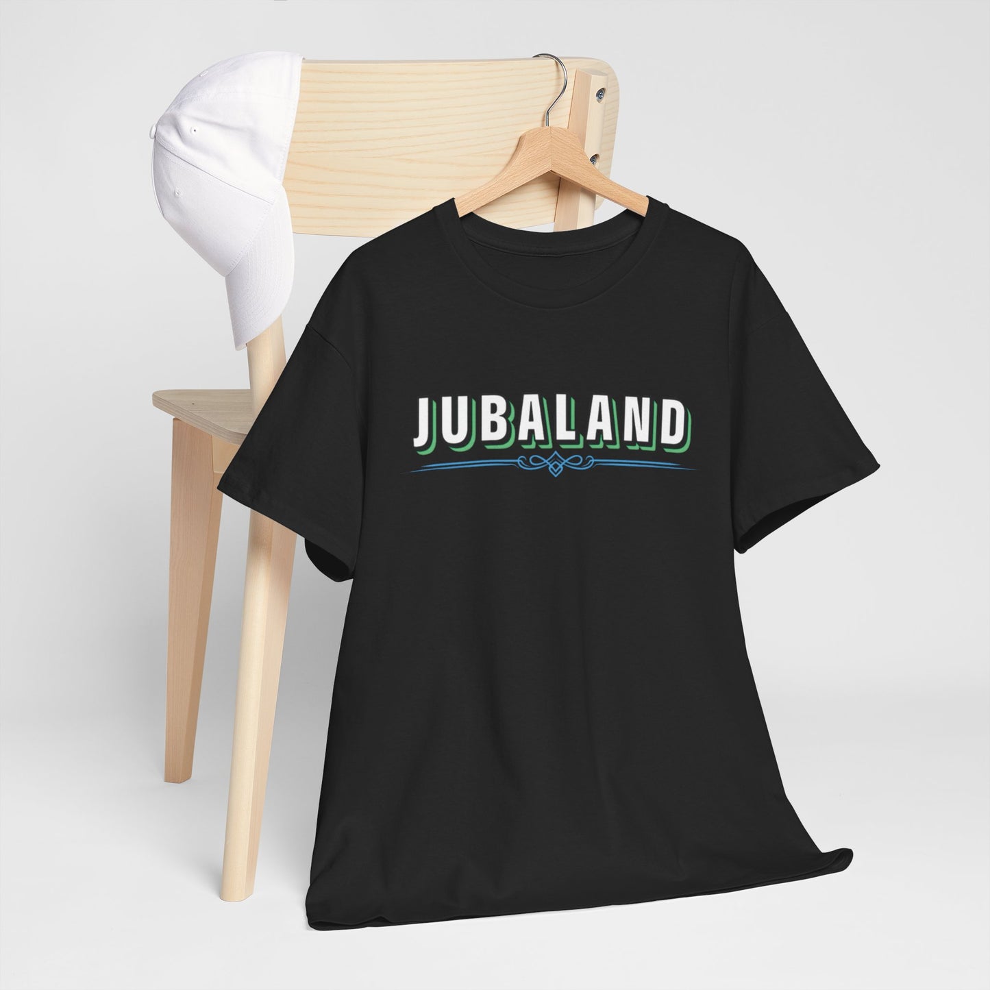 Jubaland Somali Unisex Heavy Cotton Tee Express Delivery available