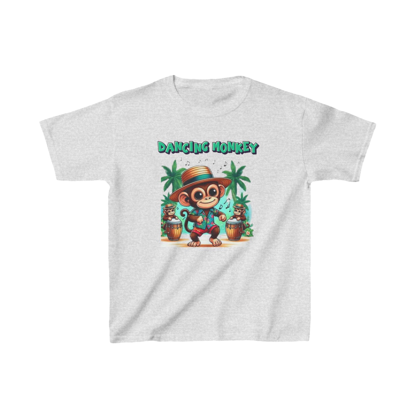 Dancing Monkey Kids Heavy Cotton™ Tee