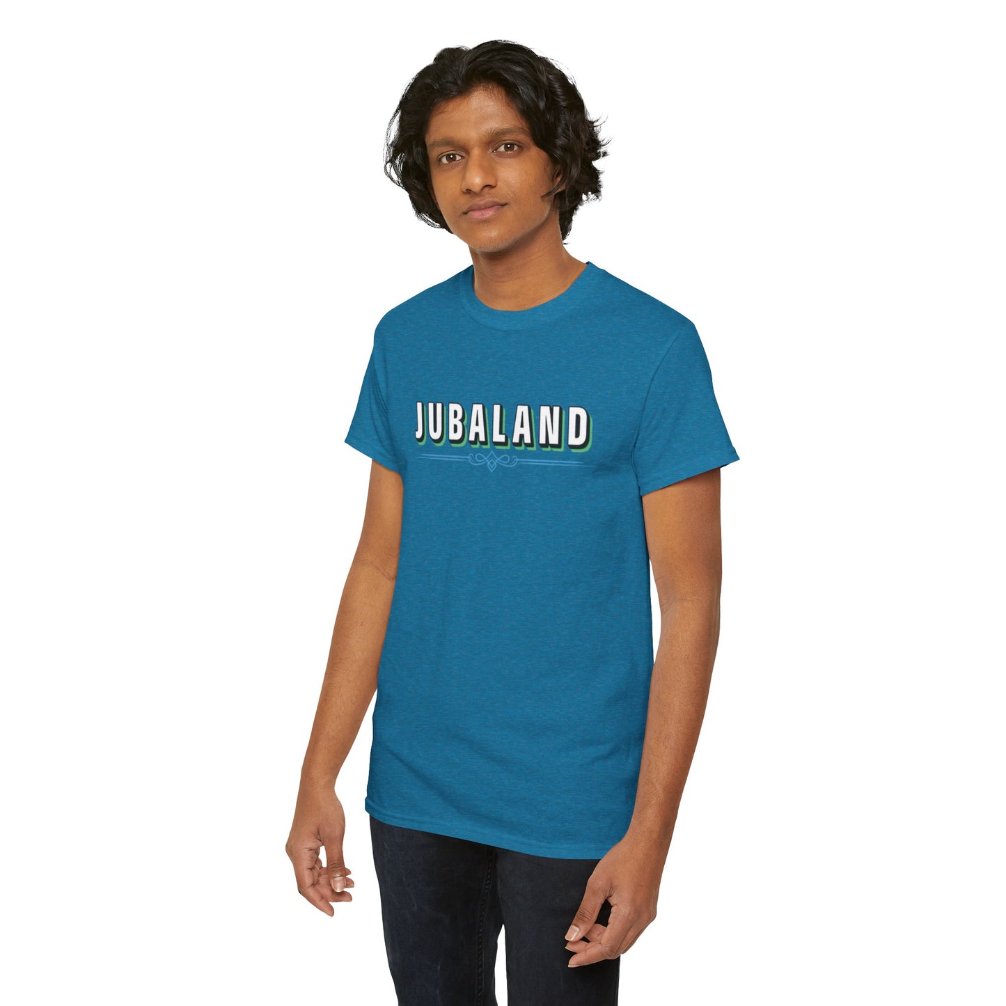 Jubaland Somali Unisex Heavy Cotton Tee Express Delivery available