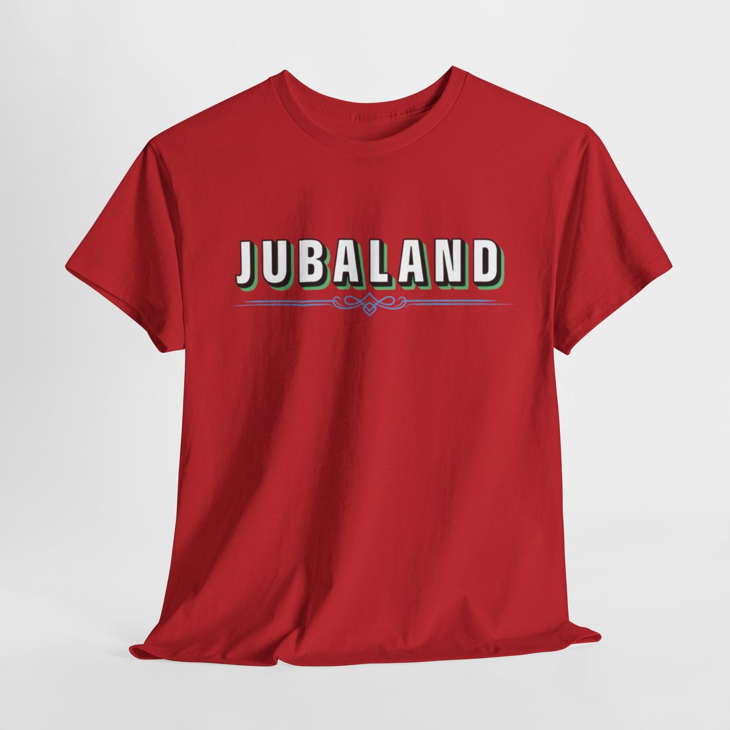 Jubaland Somali Unisex Heavy Cotton Tee Express Delivery available