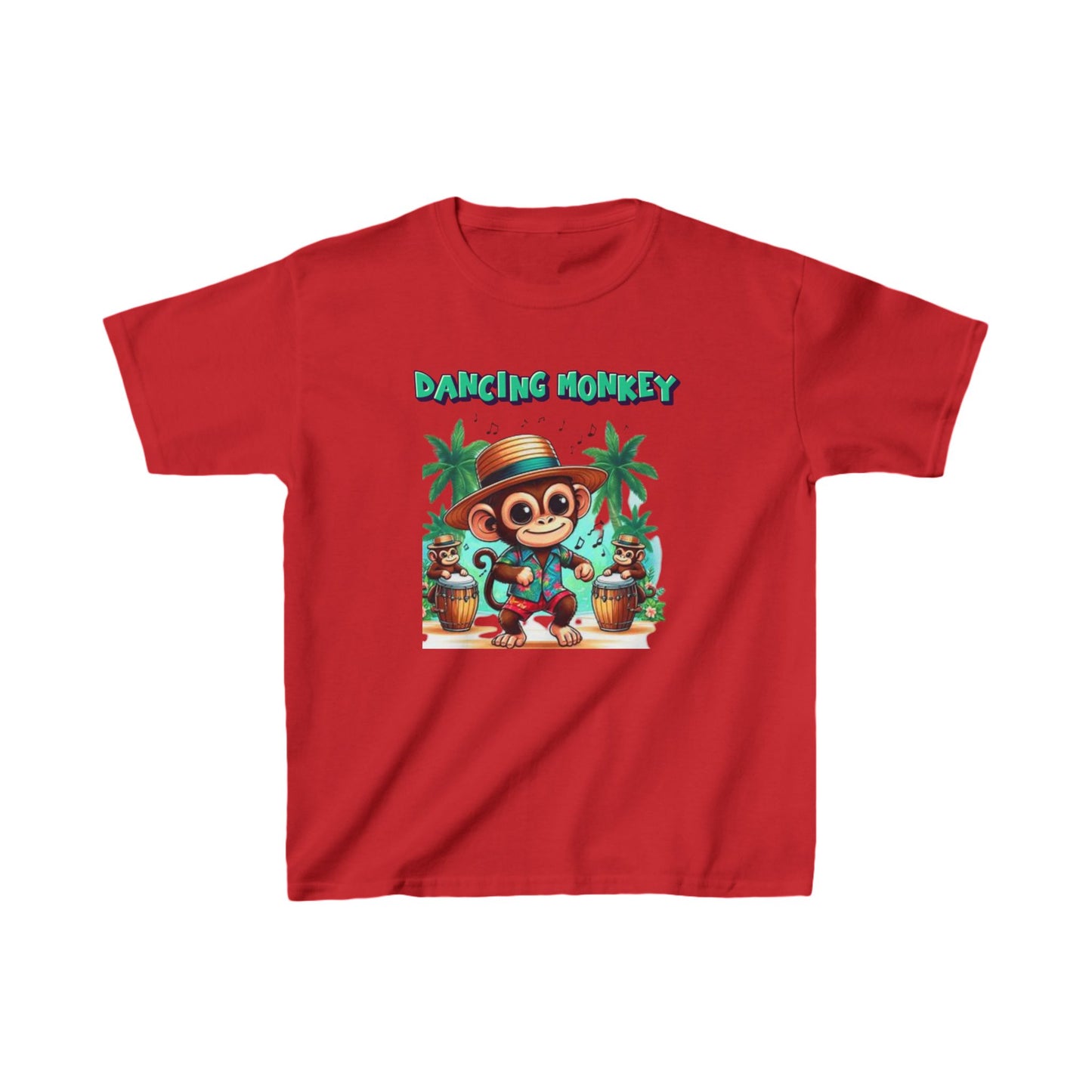 Dancing Monkey Kids Heavy Cotton™ Tee