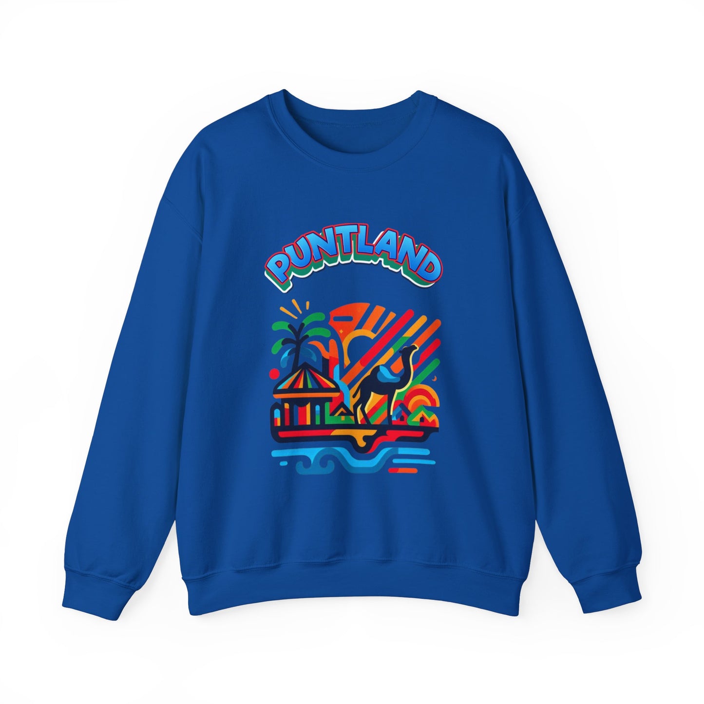 Puntland Somali Unisex Heavy Blend™ Crewneck Sweatshirt