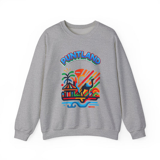 Puntland Somali Unisex Heavy Blend™ Crewneck Sweatshirt