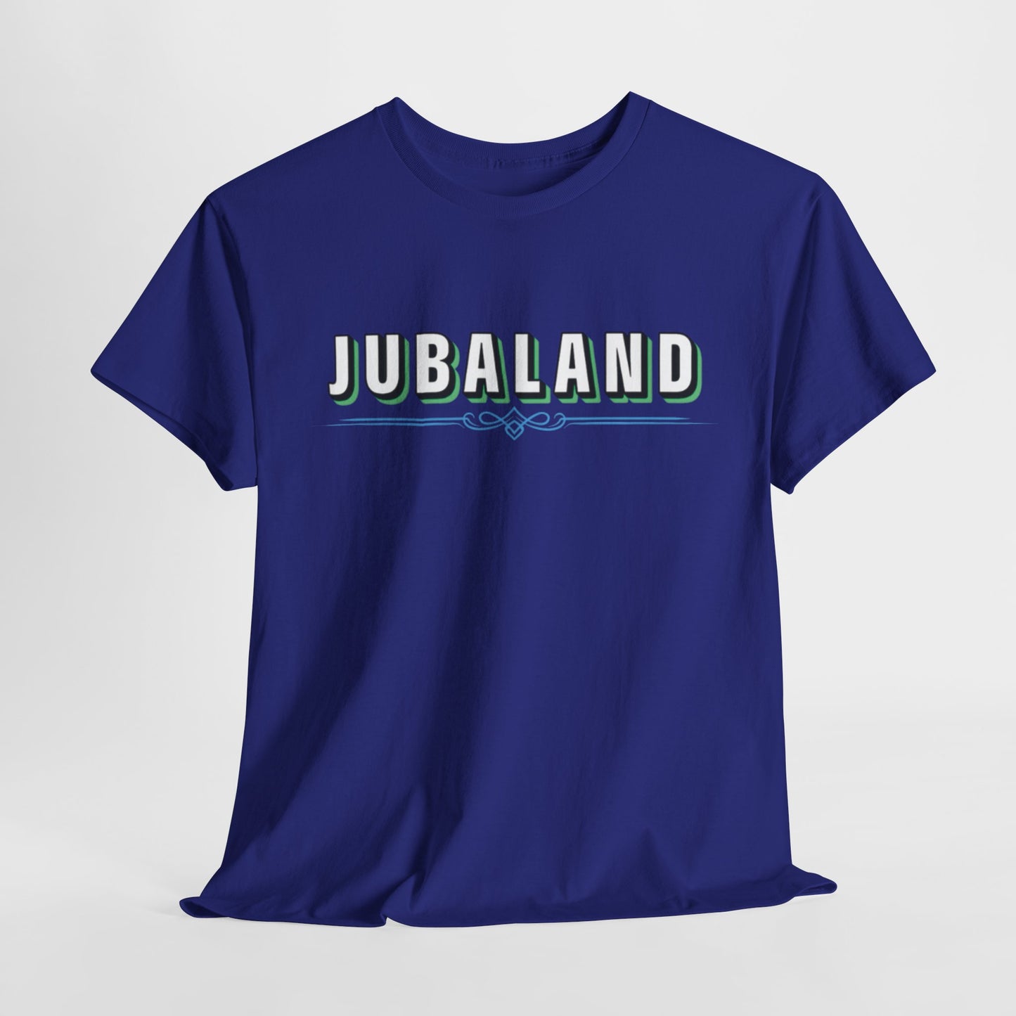 Jubaland Somali Unisex Heavy Cotton Tee Express Delivery available