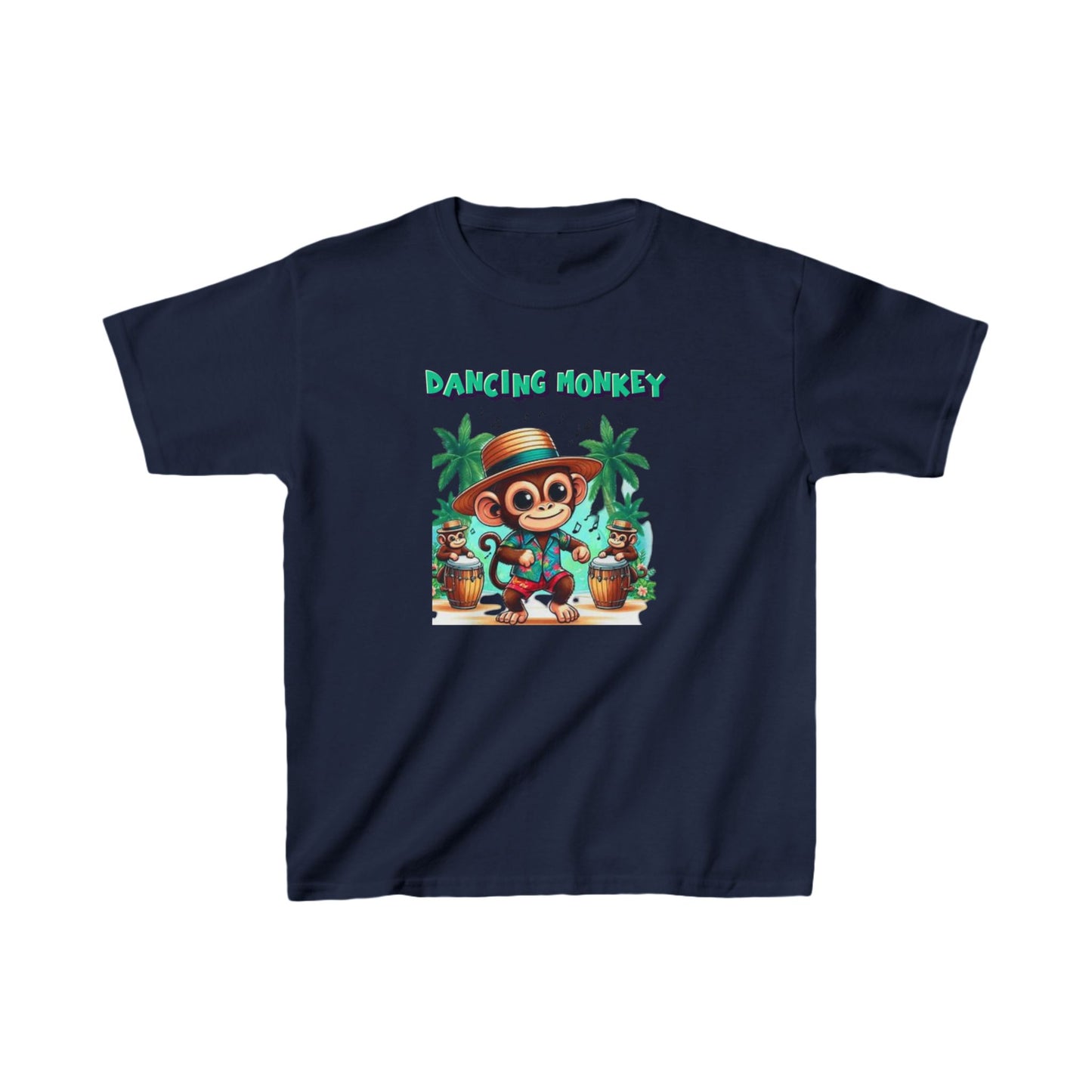 Dancing Monkey Kids Heavy Cotton™ Tee