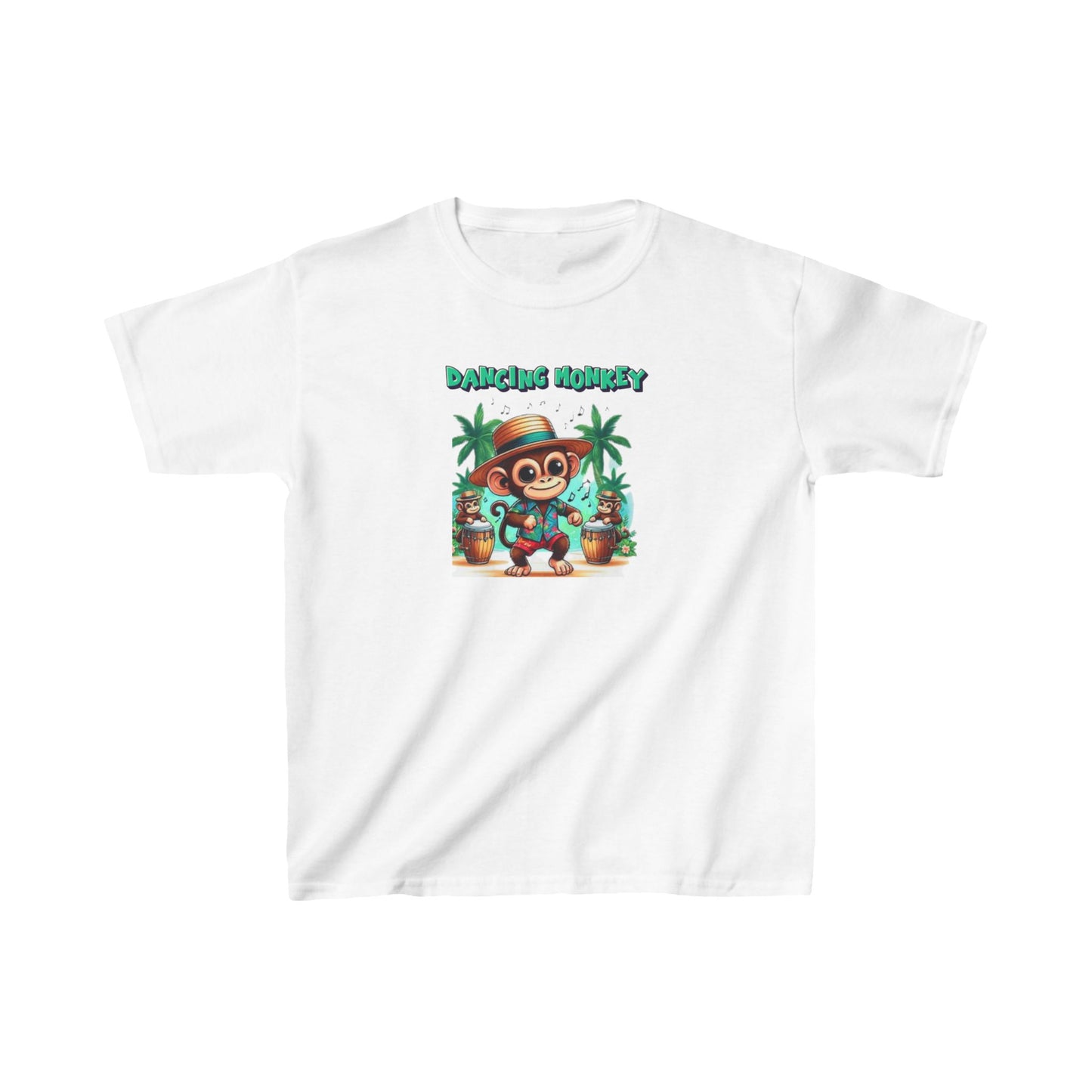 Dancing Monkey Kids Heavy Cotton™ Tee