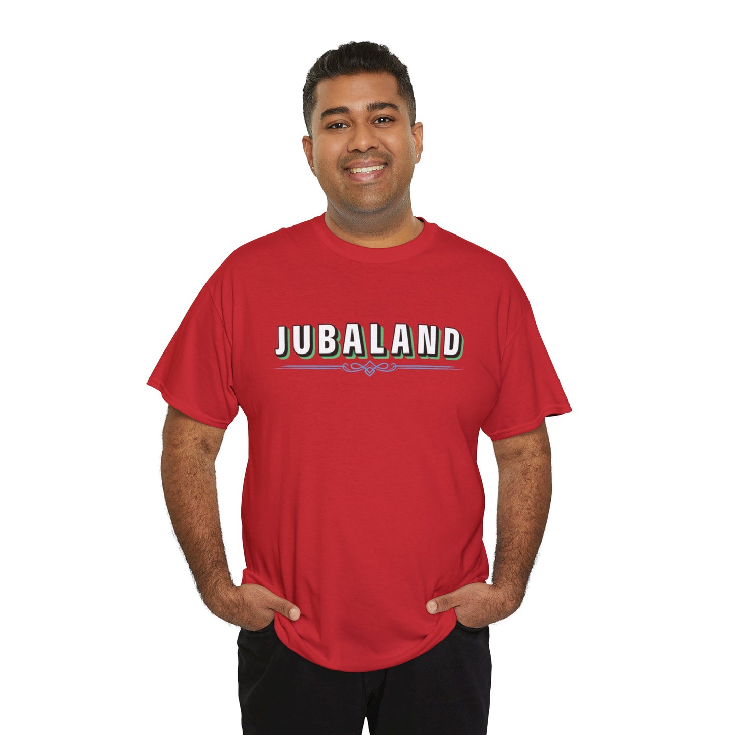 Jubaland Somali Unisex Heavy Cotton Tee Express Delivery available