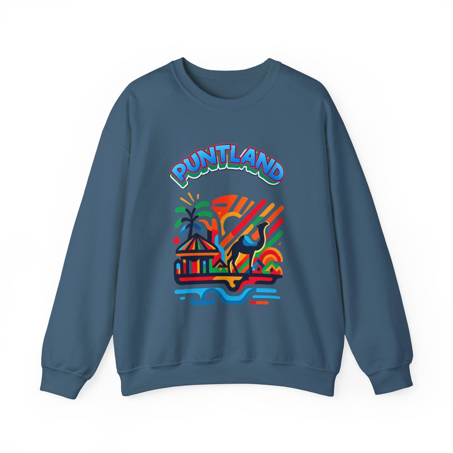 Puntland Somali Unisex Heavy Blend™ Crewneck Sweatshirt