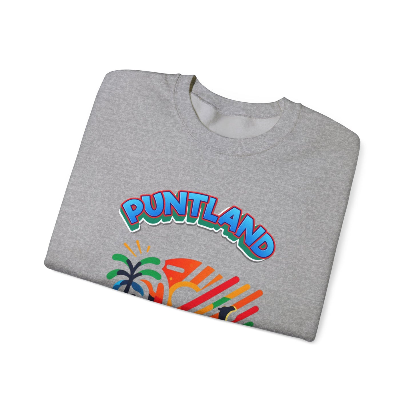 Puntland Somali Unisex Heavy Blend™ Crewneck Sweatshirt