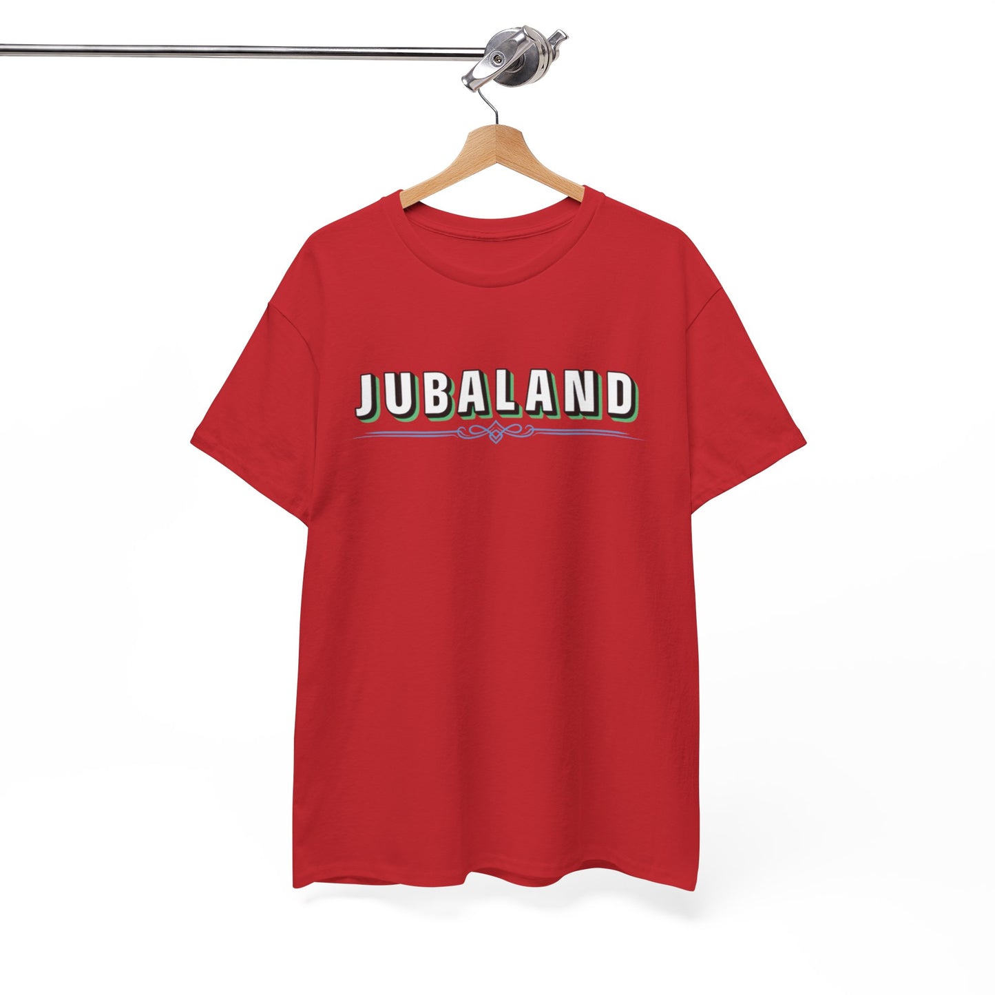 Jubaland Somali Unisex Heavy Cotton Tee Express Delivery available