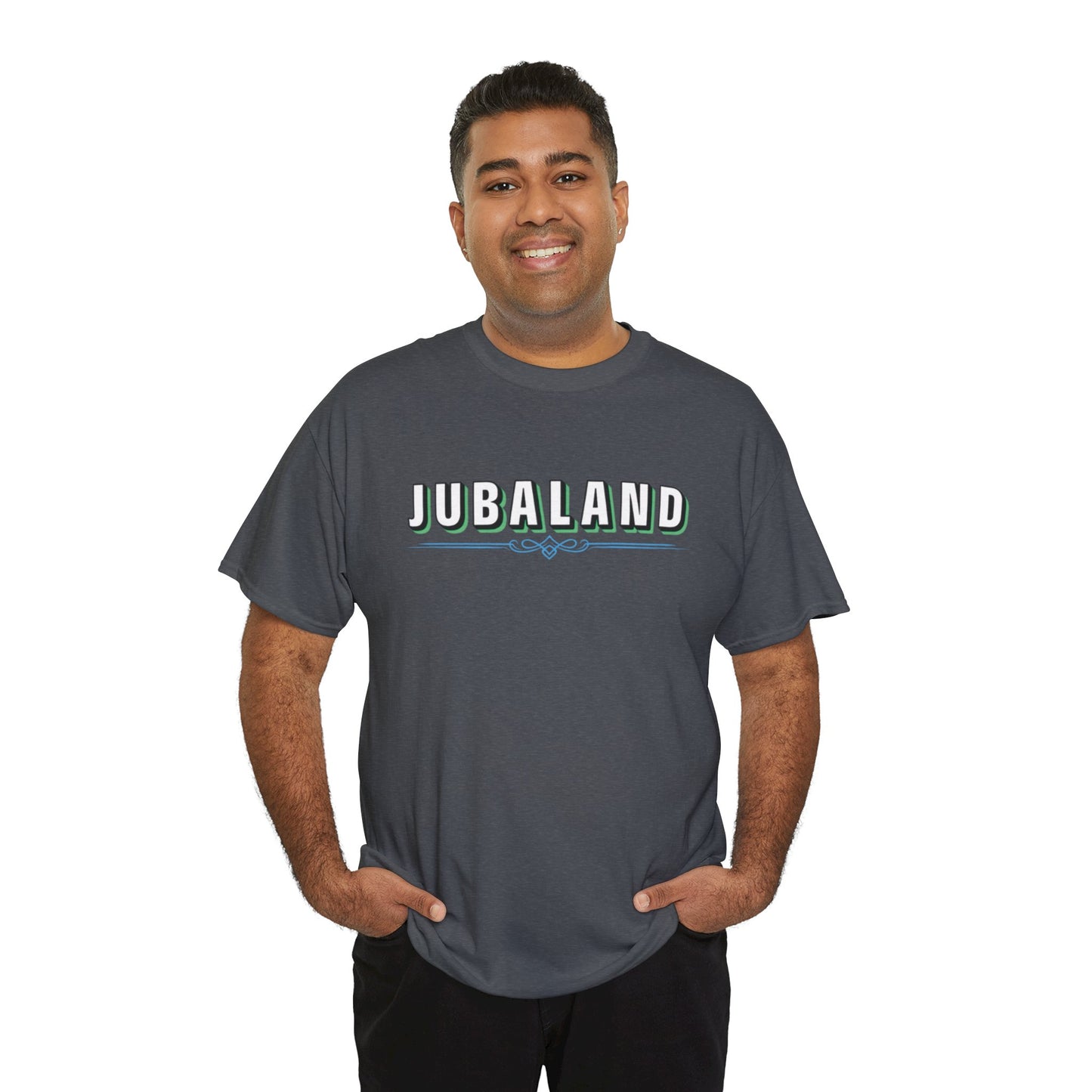 Jubaland Somali Unisex Heavy Cotton Tee Express Delivery available