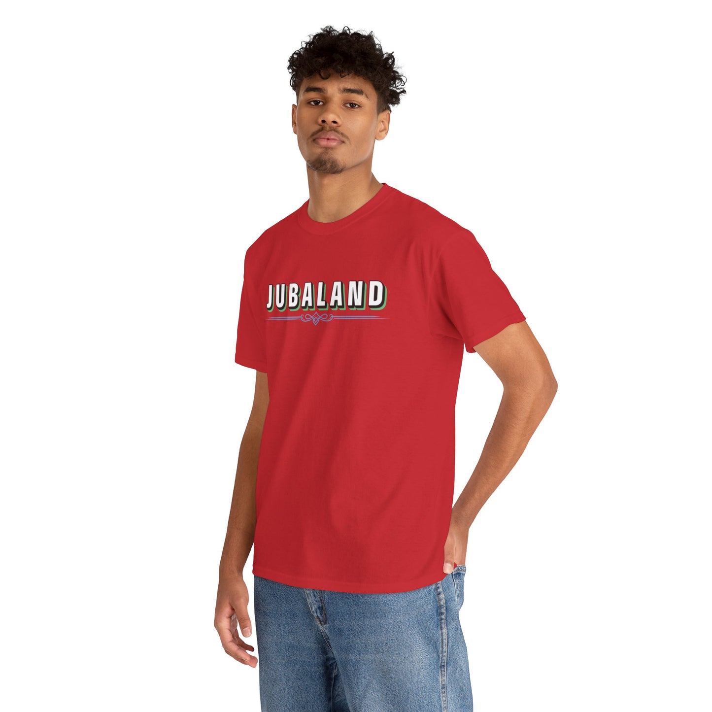 Jubaland Somali Unisex Heavy Cotton Tee Express Delivery available