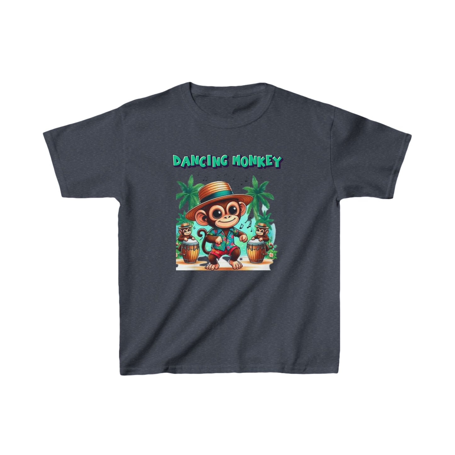 Dancing Monkey Kids Heavy Cotton™ Tee