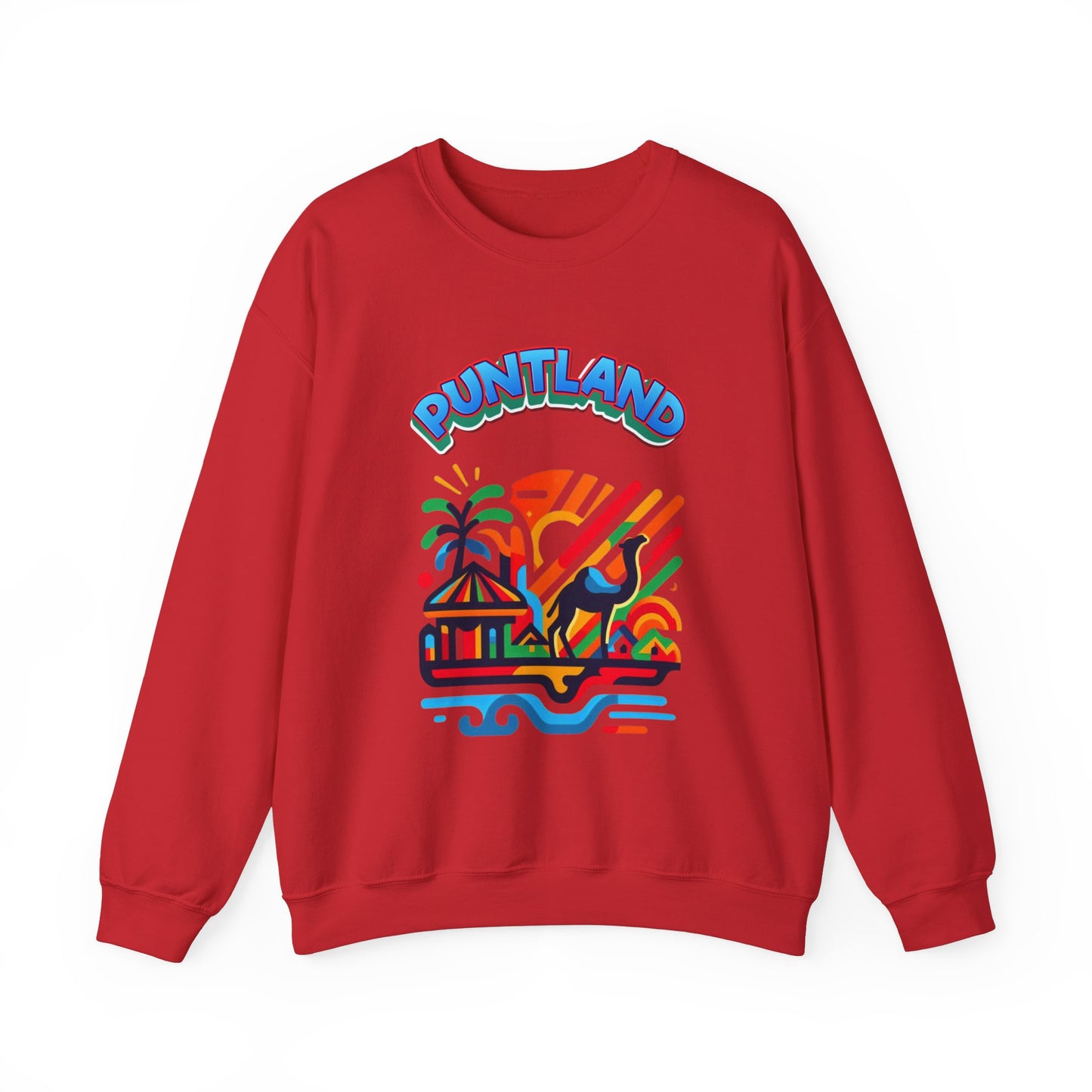 Puntland Somali Unisex Heavy Blend™ Crewneck Sweatshirt