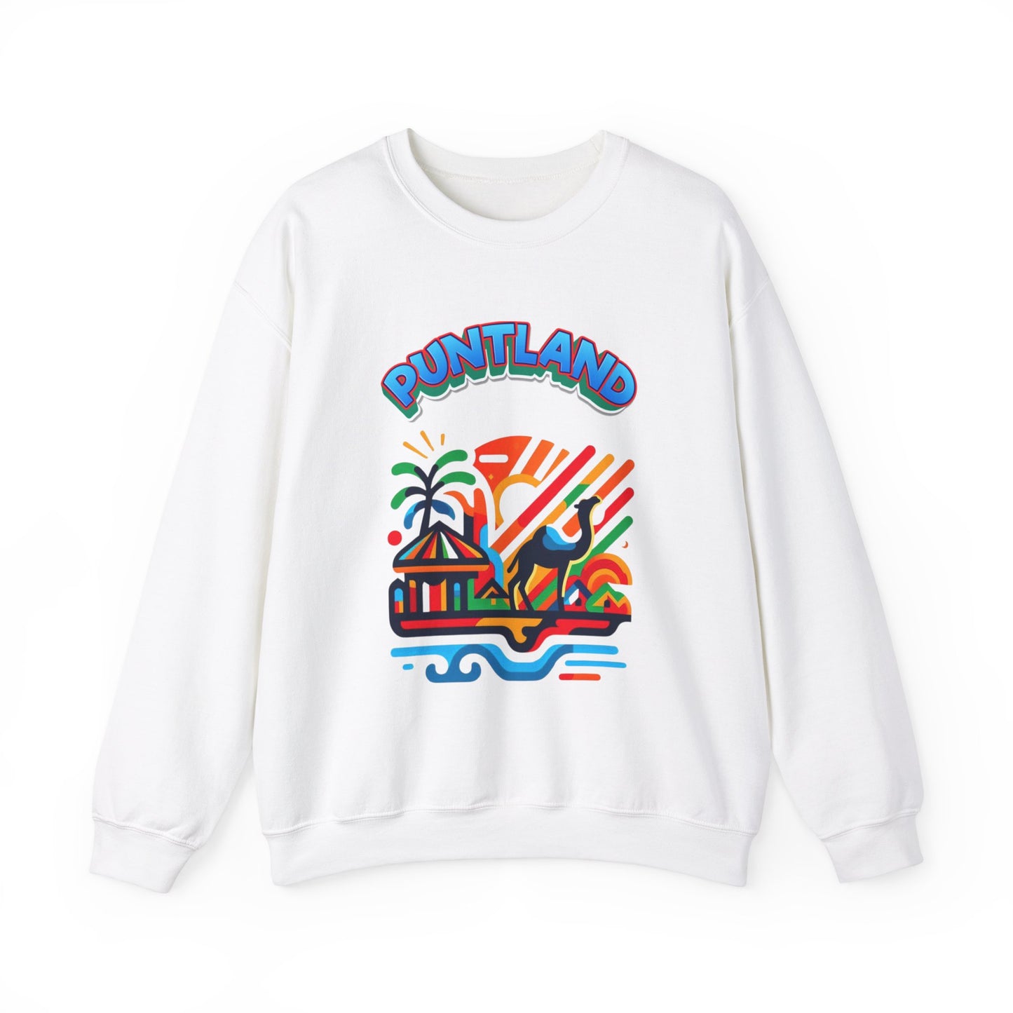 Puntland Somali Unisex Heavy Blend™ Crewneck Sweatshirt