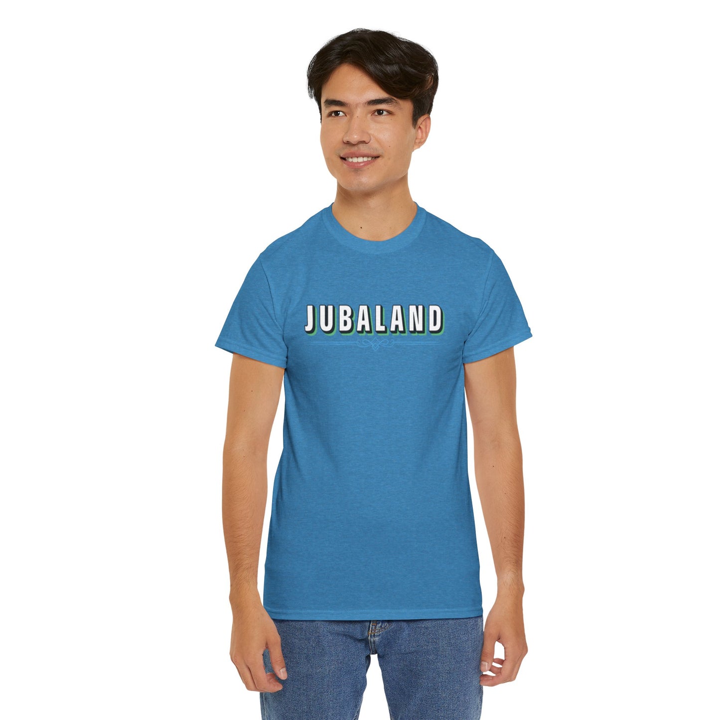 Jubaland Somali Unisex Heavy Cotton Tee Express Delivery available