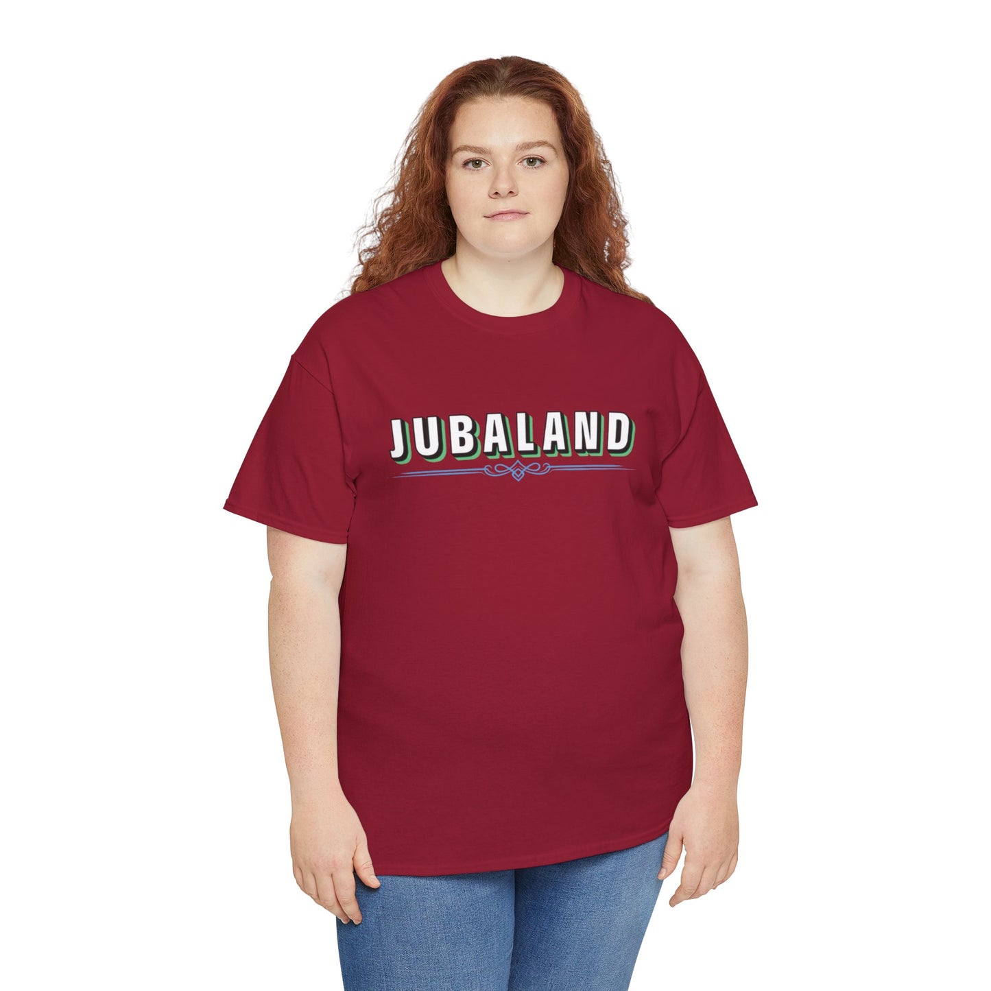 Jubaland Somali Unisex Heavy Cotton Tee Express Delivery available