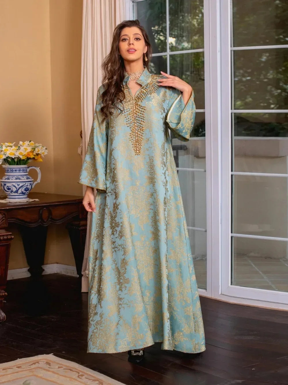 Jalabiya Morocco Party Dresses Abayas Kaftan 