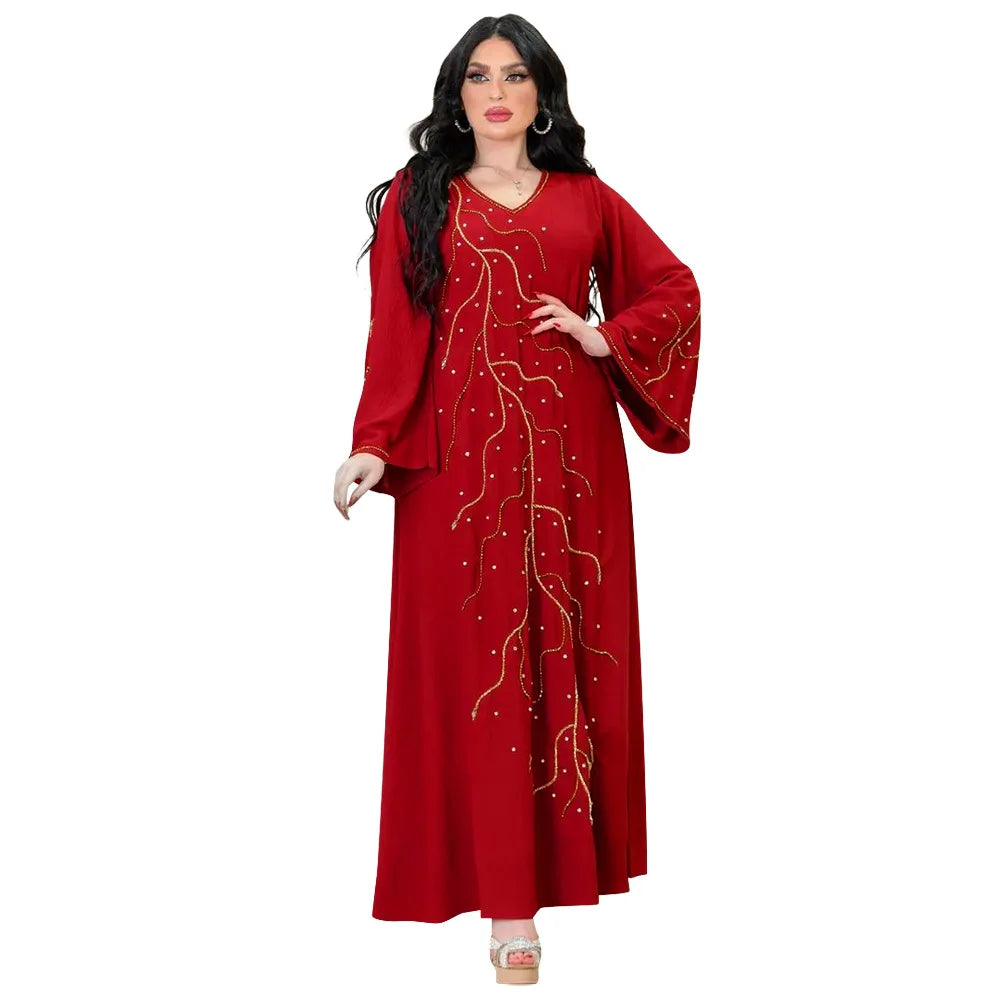 Dubai Abaya Turkey Islam Long Evening Dresses 